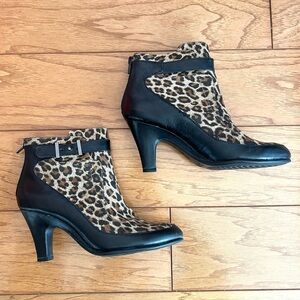 Aerosoles “Tapas” Leopard Print Booties